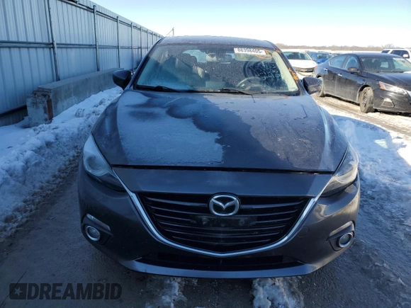2015 Mazda 3 S Grand Touring with VIN JM1BM1M33F1221067, listed as a Copart auction lot 88398405 with 100,168 mi miles and Salvage Title. Bid and sale history available at DreamBid. Image 5.