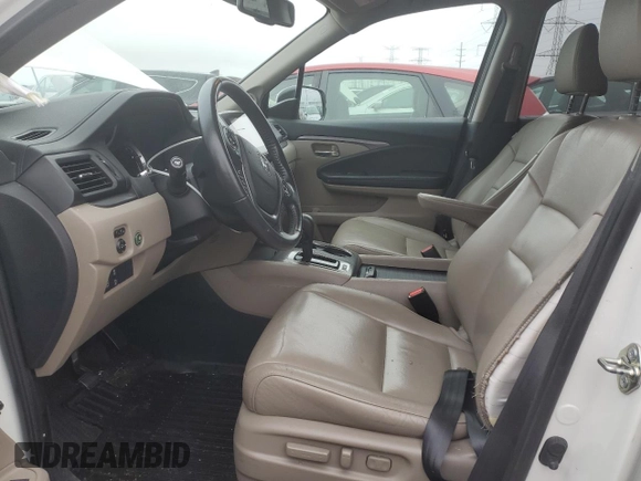 2017 Honda Pilot EX-L z VIN 5FNYF6H61HB022860, wystawiony jako Copart lot #43279875 z przebiegiem 60 219 mil mil oraz Szkoda całkowita • Salvage title. Historia ofert i sprzedaży dostępna na DreamBid. Obrazek 7.