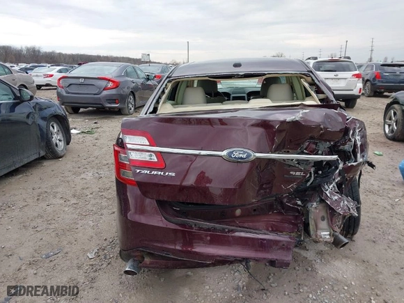 2018 Ford Taurus SEL with VIN 1FAHP2E85JG115457, listed as a IAAI auction lot 41910770 with 61,732 mi miles. Bid and sale history available at carsss.com. Image 16.