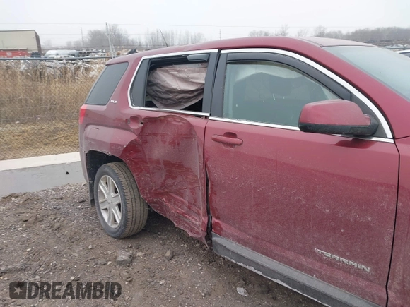 2012 GMC Terrain SLE-2 with VIN 2GKFLTE58C6249265, listed as a IAAI auction lot 41273345 with 142,675 mi miles. Bid and sale history available at carsss.com. Image 6.