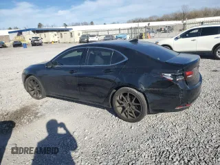 2016 Acura TLX V6 with VIN 19UUB2F34GA004129, listed as a Copart auction lot 49731975 with 129,402 mi miles and Salvage title. Bid and sale history available at DreamBid. Image 2.