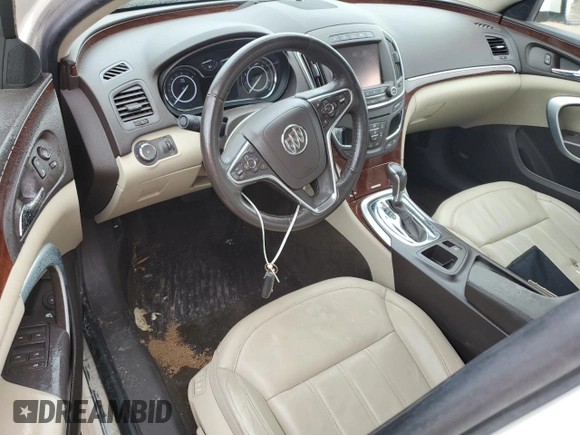 2015 Buick Regal Premium II with VIN 2G4GR5GX4F9299457, listed as a Copart auction lot 74323764 with 0 mi miles and Non Repairable. Bid and sale history available at carsss.com. Image 8.