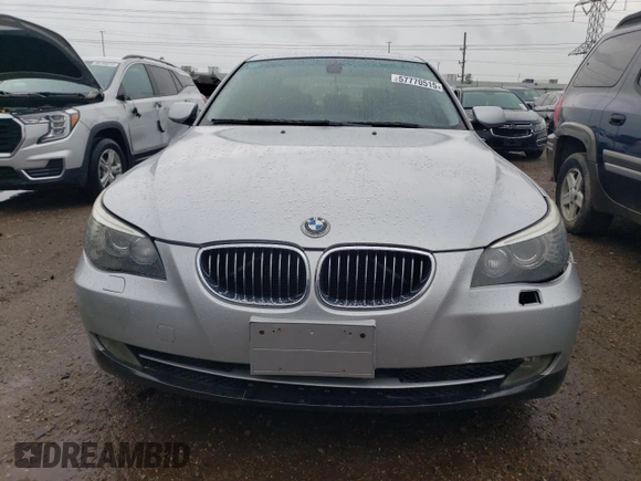 2008 BMW 5 Series 528i with VIN WBANU53518C113414, listed as a Copart auction lot 57770515 with 241,694 mi miles and Salvage title. Bid and sale history available at DreamBid. Image 5.