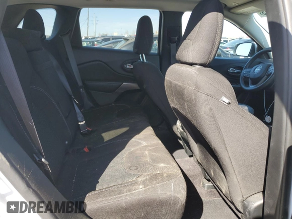 2019 Jeep Cherokee Latitude with VIN 1C4PJMCX5KD172807, listed as a Copart auction lot 48664415 with 128,396 mi miles and Salvage Title. Bid and sale history available at carsss.com. Image 11.