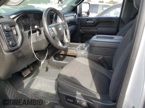 2021 Chevrolet Silverado 3500HD LT with VIN 1GC4YTEYXMF295945, listed as a Copart auction lot 74179534 with 43,064 mi miles and Salvage Title. Bid and sale history available at carsss.com. Image 7.