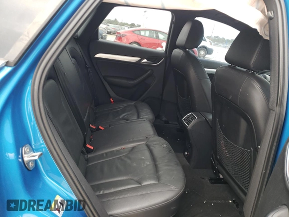 2016 Audi Q3 Premium Plus with VIN WA1BFCFS4GR007762, listed as a Copart auction lot 88314735 with 58,199 mi miles and Salvage title. Bid and sale history available at DreamBid. Image 11.