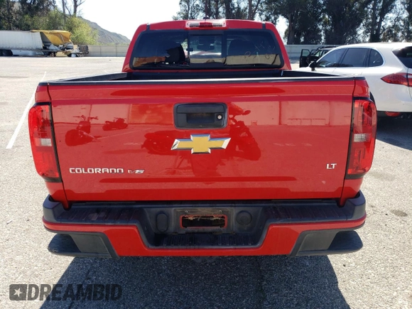 2020 Chevrolet Colorado 2WD LT with VIN 1GCGSCEN5L1213667, listed as a Copart auction lot 50034075 with 44,840 mi miles and Salvage Title. Bid and sale history available at carsss.com. Image 6.