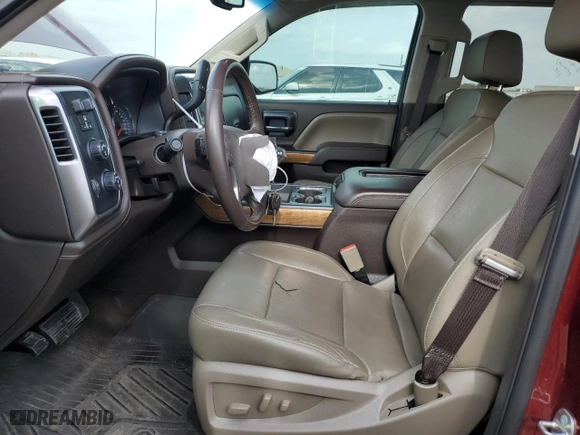 2017 Chevrolet Silverado 1500 LTZ with VIN 3GCUKSEC0HG412081, listed as a Copart auction lot 48125525 with 126,883 mi miles and Salvage Title. Bid and sale history available at carsss.com. Image 7.