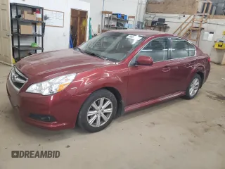 2012 Subaru Legacy 2.5i with VIN 4S3BMCA65C3012634, listed as a Copart auction lot 49667285 with 140,665 mi miles and Salvage Title. Bid and sale history available at carsss.com. Image 1.