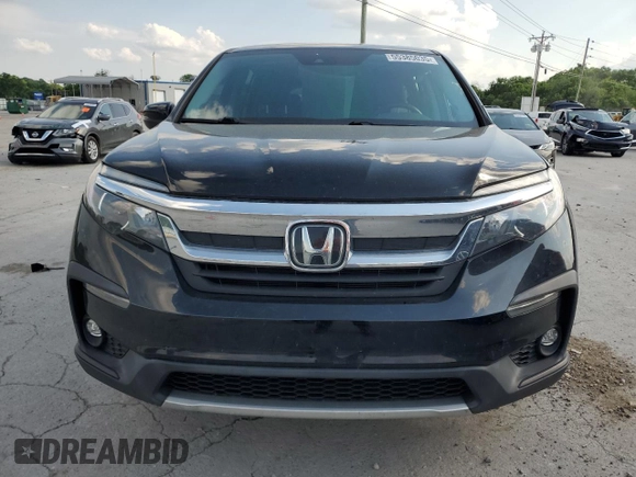 2021 Honda Pilot EX-L z VIN 5FNYF5H54MB038661, wystawiony jako Copart lot #55385035 z przebiegiem 56 686 mil mil oraz Szkoda całkowita • Salvage title. Historia ofert i sprzedaży dostępna na DreamBid. Obrazek 5.