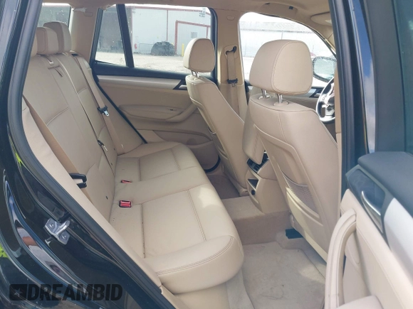2014 BMW X3 xDrive28i with VIN 5UXWX9C50E0D24494, listed as a IAAI auction lot 41947605 with Not Provided miles and . Bid and sale history available at DreamBid. Image 8.