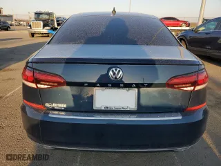 2021 Volkswagen Passat 2.0T SE with VIN 1VWSA7A38MC017248, listed as a Copart auction lot 48702175 with 48,402 mi miles and Salvage Title. Bid and sale history available at carsss.com. Image 6.