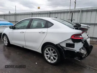 2013 Dodge Dart SXT with VIN 1C3CDFBAXDD153224, listed as a Copart auction lot 51930975 with 65,791 mi miles and Salvage Title. Bid and sale history available at carsss.com. Image 2.