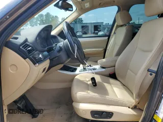 2014 BMW X3 xDrive28i with VIN 5UXWX9C57E0D24167, listed as a Copart auction lot 68278904 with 118,109 mi miles and Salvage Title. Bid and sale history available at DreamBid. Image 7.