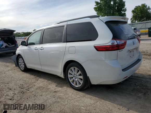 2017 Toyota Sienna XLE Auto Access Seat z VIN 5TDYZ3DC8HS839336, wystawiony jako Copart lot #57103045 z przebiegiem 212 711 mil mil oraz Szkoda całkowita • Salvage title. Historia ofert i sprzedaży dostępna na DreamBid. Obrazek 2.