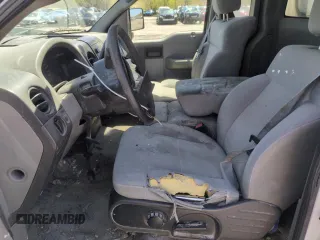 2008 Ford F-150 XL with VIN 1FTRF12208KE16642, listed as a Copart auction lot 55553075 with 283,801 mi miles and Clean title. Bid and sale history available at DreamBid. Image 7.