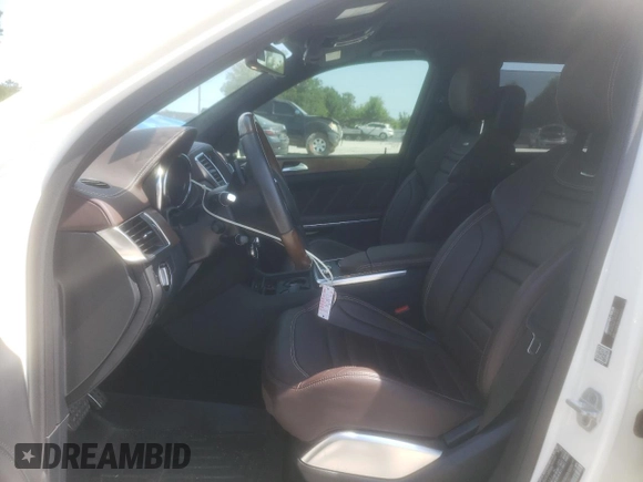 2015 Mercedes-Benz GL-Class GL 63 AMG with VIN 4JGDF7EE5FA449301, listed as a Copart auction lot 55880074 with 29,682 mi miles and Non Repairable. Bid and sale history available at carsss.com. Image 7.