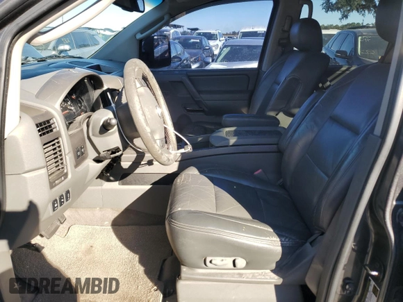 2007 Nissan Titan XE with VIN 1N6BA07A17N243282, listed as a Copart auction lot 41391925 with 158,843 mi miles and Salvage Title. Bid and sale history available at carsss.com. Image 7.