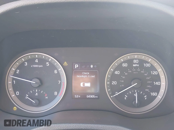 2018 Hyundai Tucson Sport with VIN KM8J33ALXJU771481, listed as a IAAI auction lot 41399335 with 64,905 mi miles. Bid and sale history available at carsss.com. Image 7.