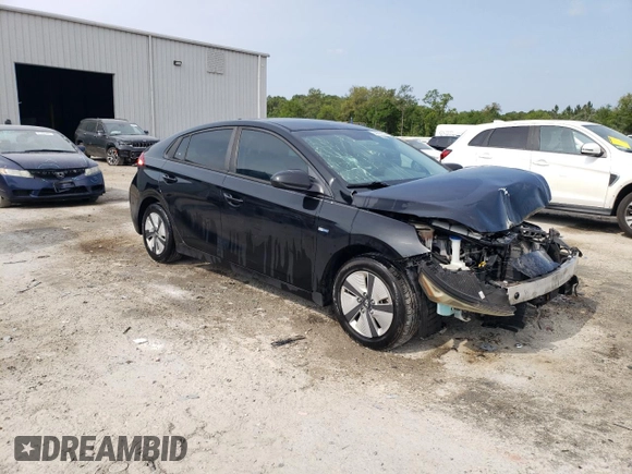 2017 Hyundai Ioniq Blue z VIN KMHC65LC5HU043652, wystawiony jako Copart lot #56003025 z przebiegiem Nie podano mil oraz Szkoda całkowita • Salvage title. Historia ofert i sprzedaży dostępna na DreamBid. Obrazek 4.