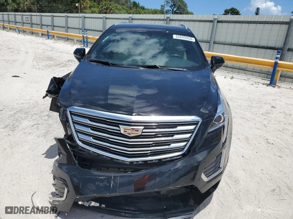 2019 Cadillac XT5 FWD with VIN 1GYKNARS9KZ219259, listed as a Copart auction lot 45818165 with 58,739 mi miles and Non Repairable. Bid and sale history available at carsss.com. Image 5.