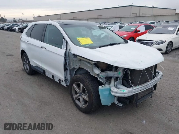 2019 Ford Edge SEL with VIN 2FMPK3J95KBC06662, listed as a IAAI auction lot 41725370 with 80,716 mi miles. Bid and sale history available at carsss.com. Image 1.