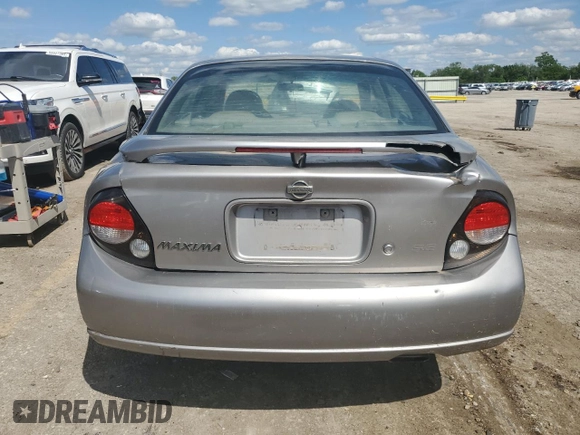 2000 Nissan Maxima GXE z VIN JN1CA31A9YT224416, wystawiony jako Copart lot #55514495 z przebiegiem 234 882 mil mil oraz Szkoda całkowita • Salvage title. Historia ofert i sprzedaży dostępna na DreamBid. Obrazek 6.