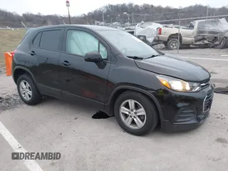 2020 Chevrolet Trax LS with VIN KL7CJKSB8LB023214, listed as a IAAI auction lot 41155692 with 47,876 mi miles. Bid and sale history available at carsss.com. Image 1.