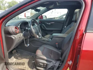 2022 Chevrolet Blazer RS with VIN 3GNKBKRS9NS116551, listed as a Copart auction lot 60444725 with 61,186 mi miles and Salvage title. Bid and sale history available at DreamBid. Image 7.