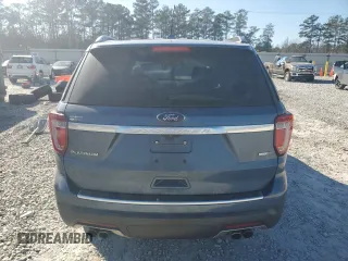 2018 Ford Explorer Platinum with VIN 1FM5K8HT5JGC38878, listed as a Copart auction lot 46522295 with 81,768 mi miles and Salvage Title. Bid and sale history available at DreamBid. Image 6.