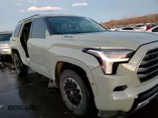 2023 Toyota Sequoia SR5 with VIN 7SVAAABA3PX003446, listed as a Copart auction lot 44369805 with 46,086 mi miles and Salvage Title. Bid and sale history available at carsss.com. Image 15.