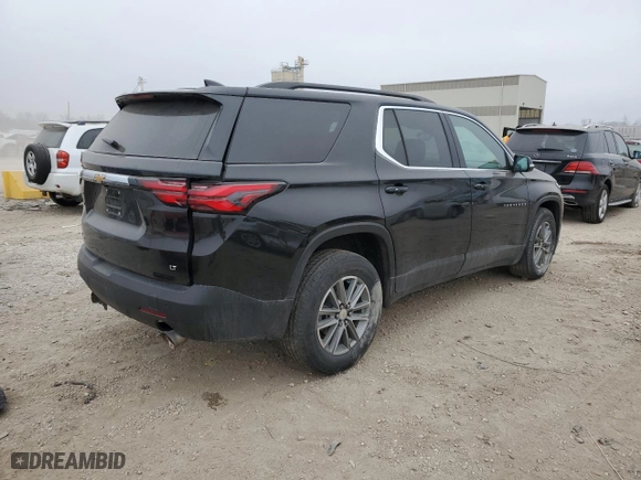2022 Chevrolet Traverse LT Cloth with VIN 1GNEVGKW9NJ194246, listed as a Copart auction lot 86400024 with 40,711 mi miles and Salvage Title. Bid and sale history available at carsss.com. Image 3.