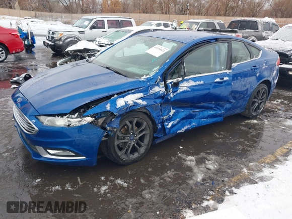 2018 Ford Fusion SE with VIN 3FA6P0HD8JR204274, listed as a IAAI auction lot 41194622 with 71,556 mi miles. Bid and sale history available at carsss.com. Image 17.