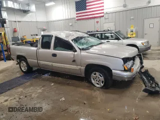 2006 Chevrolet Silverado 1500 LT1 with VIN 1GCEC19V76Z125535, listed as a Copart auction lot 51112165 with 230,190 mi miles and Clean Title. Bid and sale history available at carsss.com. Image 4.