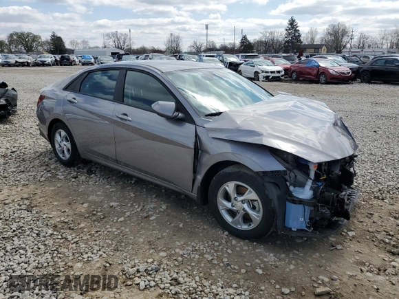2023 Hyundai Elantra SE with VIN KMHLL4AG0PU533858, listed as a Copart auction lot 51465915 with Not Provided miles and Salvage Title. Bid and sale history available at DreamBid. Image 4.