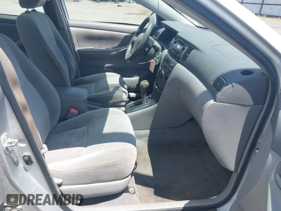2007 Toyota Corolla CE with VIN JTDBR32E970118700, listed as a IAAI auction lot 42369005 with 191,940 mi miles and . Bid and sale history available at DreamBid. Image 5.