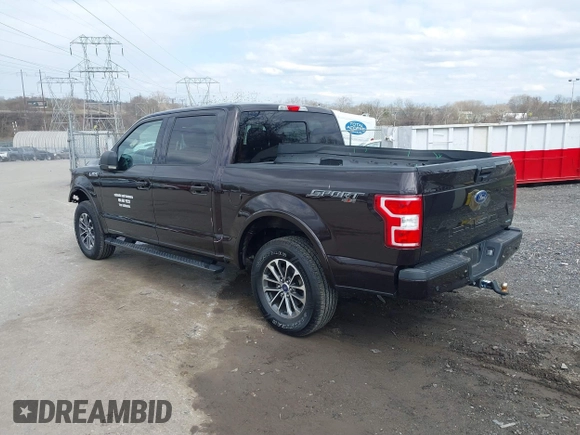 2018 Ford F-150 XL with VIN 1FTEW1EP8JFC97470, listed as a IAAI auction lot 41883205 with 73,888 mi miles. Bid and sale history available at carsss.com. Image 3.