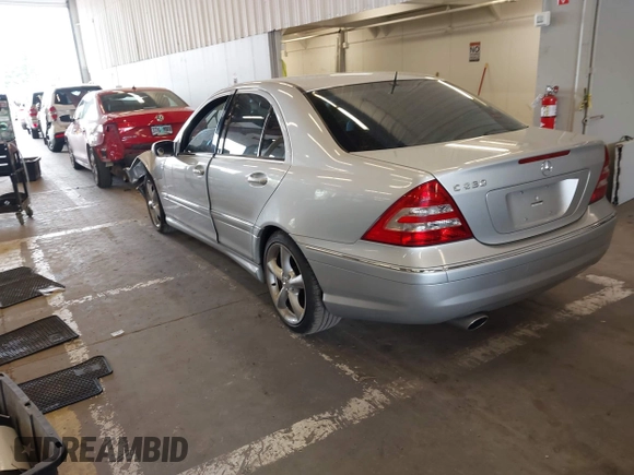 2006 Mercedes-Benz C 230 Sport with VIN WDBRF52HX6F732386, listed as a IAAI auction lot 42211116 with 132,116 mi miles and . Bid and sale history available at DreamBid. Image 3.