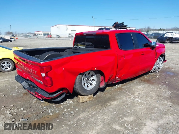 2020 Chevrolet Silverado 1500 RST with VIN 3GCPWDED7LG234331, listed as a IAAI auction lot 41581475 with 74,081 mi miles and . Bid and sale history available at DreamBid. Image 4.