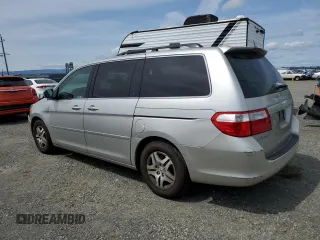 2007 Honda Odyssey EX-L with VIN 5FNRL38797B417341, listed as a Copart auction lot 51848675 with 193,017 mi miles and Salvage Title. Bid and sale history available at carsss.com. Image 2.