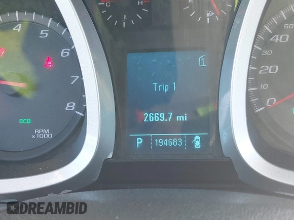 2011 Chevrolet Equinox LS with VIN 2CNALBEC5B6221013, listed as a IAAI auction lot 41749142 with 194,683 mi miles and . Bid and sale history available at DreamBid. Image 7.