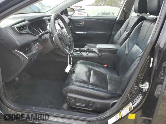 2014 Toyota Avalon Limited with VIN 4T1BK1EB5EU134727, listed as a Copart auction lot 49963195 with 57,083 mi miles and Salvage Title. Bid and sale history available at carsss.com. Image 7.