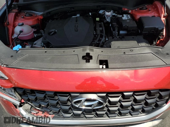 2021 Hyundai Santa Fe SE with VIN 5NMS14AJ6MH362246, listed as a Copart auction lot 59964605 with 30,887 mi miles and Salvage title. Bid and sale history available at DreamBid. Image 11.
