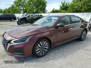 2025 Nissan Altima SV z VIN 1N4BL4DV7SN336074, wystawiony jako Copart lot #58326615 z przebiegiem 10 866 mil mil oraz Czysty tytuł • Clean title. Historia ofert i sprzedaży dostępna na DreamBid. Obrazek 1.