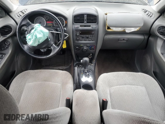 2005 Hyundai Santa Fe GLS with VIN KM8SC13D55U975111, listed as a Copart auction lot 57801515 with 126,220 mi miles and Salvage title. Bid and sale history available at DreamBid. Image 8.