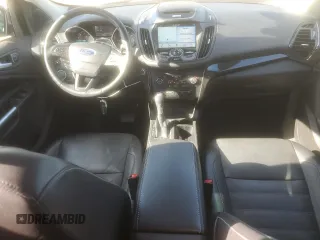 2017 Ford Escape Titanium with VIN 1FMCU0J92HUA37355, listed as a Copart auction lot 52365875 with 82,651 mi miles and Salvage Title. Bid and sale history available at carsss.com. Image 8.