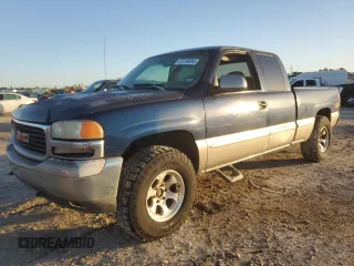 1999 GMC New Sierra 1500 SLE with VIN 1GTEK19T9XE535862, listed as a Copart auction lot 87230694 with 195,043 mi miles and Clean Title. Bid and sale history available at carsss.com. Image 1.