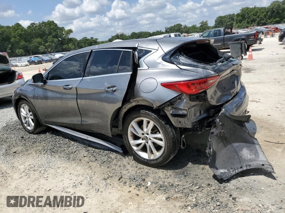 2018 Infiniti QX30 ESSENTIAL with VIN SJKCH5CP2JA053125, listed as a Copart auction lot 57864314 with 65,788 mi miles and Non Repairable. Bid and sale history available at carsss.com. Image 2.
