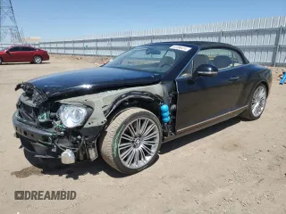 2010 Bentley Continental GT with VIN SCBDP3ZA8AC062503, listed as a Copart auction lot 67096414 with 45,588 mi miles and Salvage Title. Bid and sale history available at DreamBid. Image 1.
