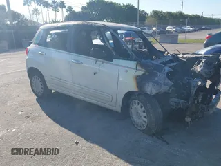 2014 FIAT 500L Pop with VIN ZFBCFAAH0EZ013567, listed as a IAAI auction lot 41782765 with Not Provided miles and . Bid and sale history available at DreamBid. Image 1.